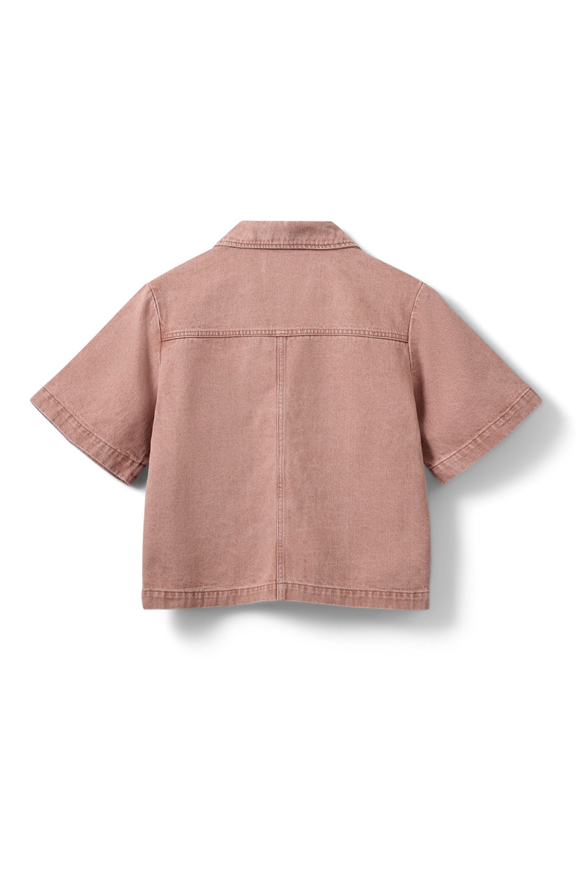 MANJASW KORTÄRMAD DENIMSKJORTA 9102 Rose Denim - S262245