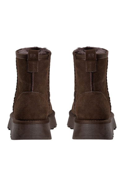 MARIESW TEDDY BOOT 7025 Mörkbrun - S243730 Thumbnail