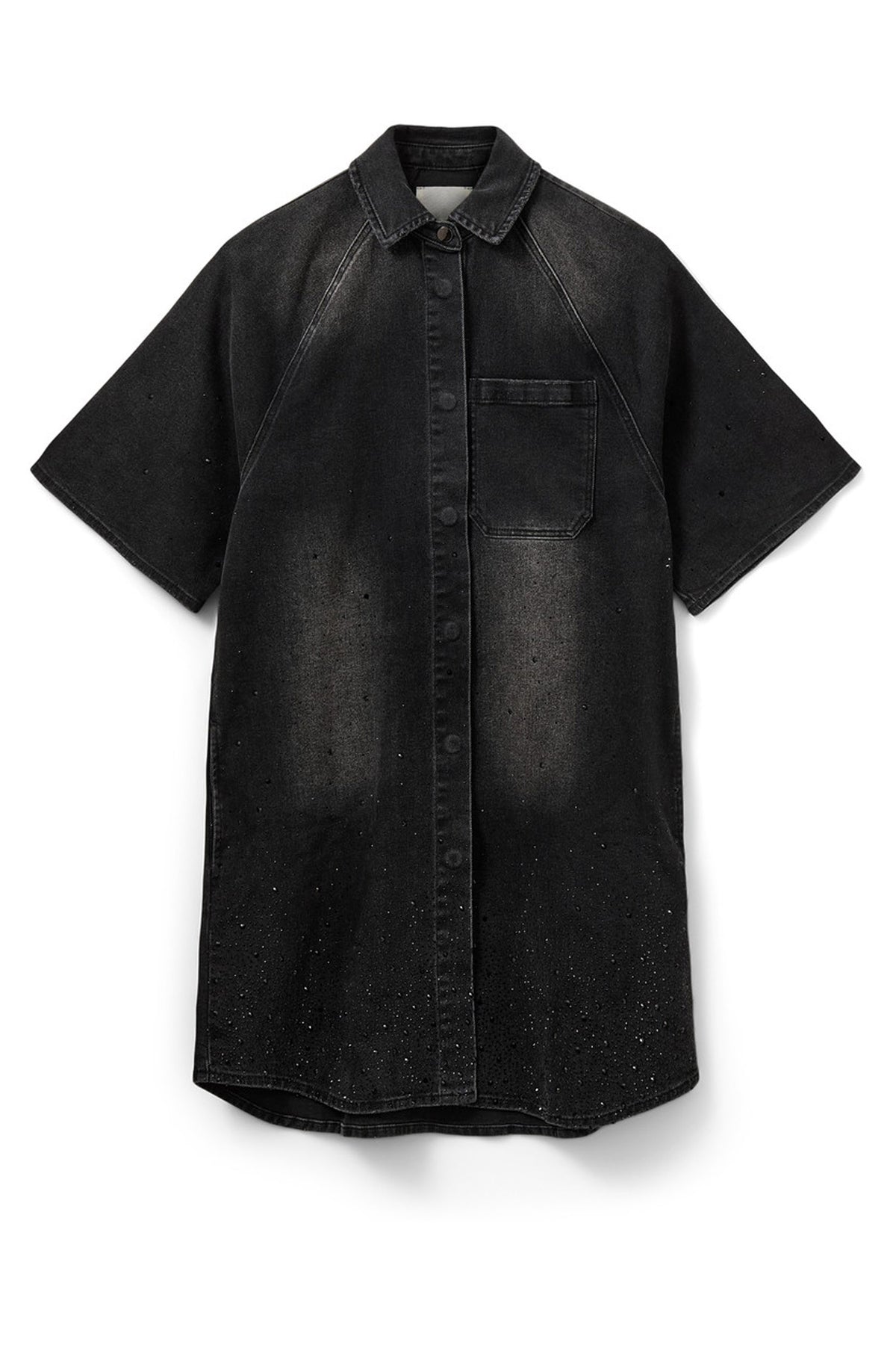 MAYSW DRESS 1015 Washed black - S253171