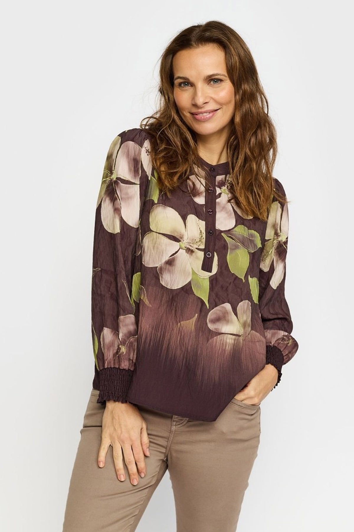 MELINA BROWN FLOWERS - 10214411454