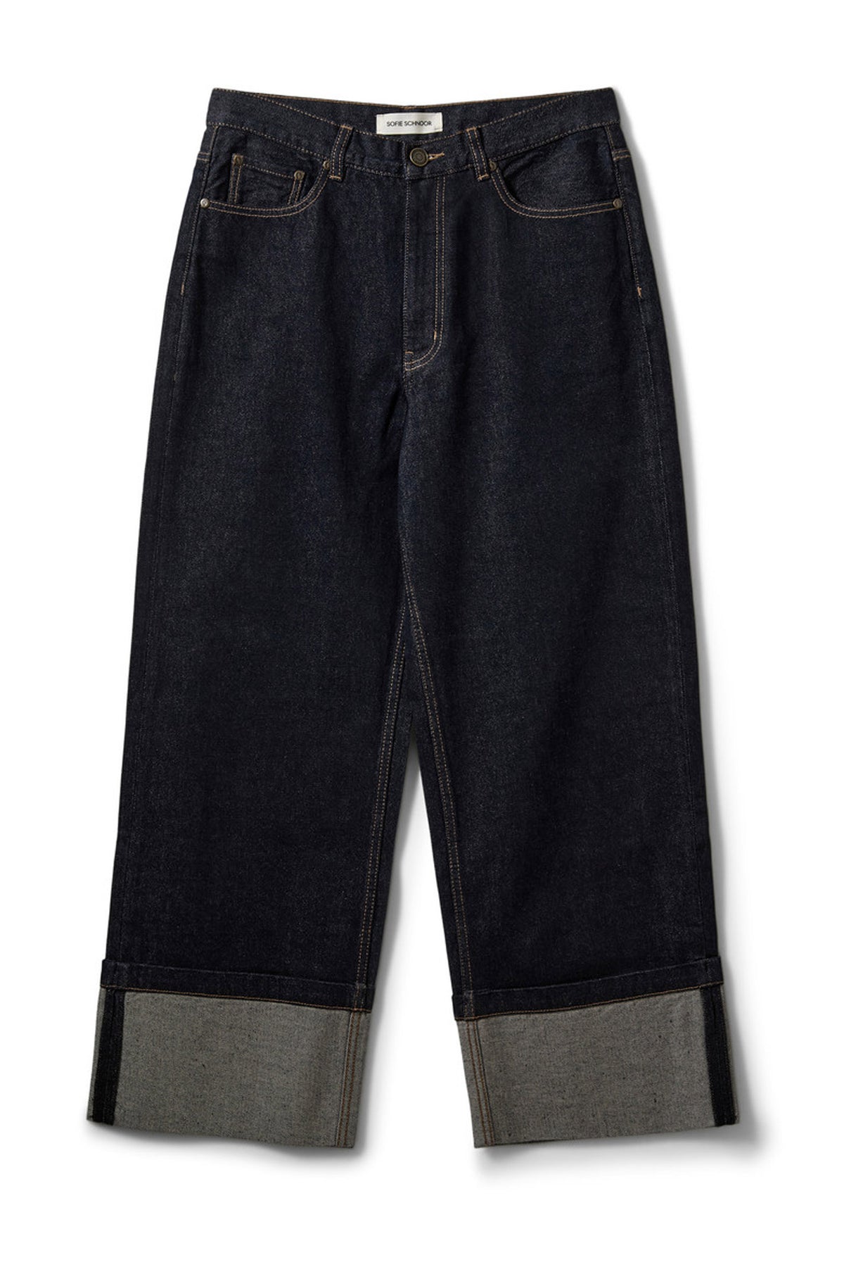 MISHASW RAW DENIM JEANS 5090 Mörk denimblå - S261461
