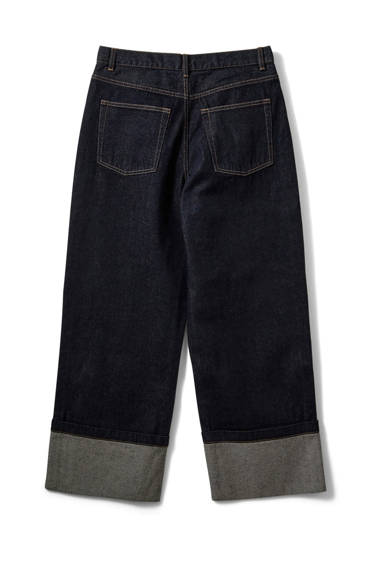 MISHASW RAW DENIM JEANS 5090 Mörk denimblå - S261461