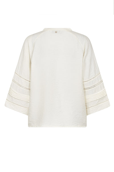 MMAleysa Nila Blouse ECRU - 177950 Thumbnail