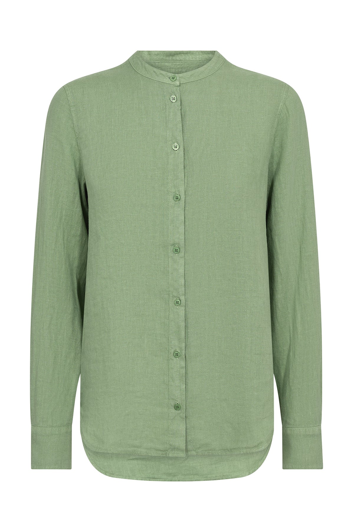 MMArtina Linneskjorta Turf Green - 178000