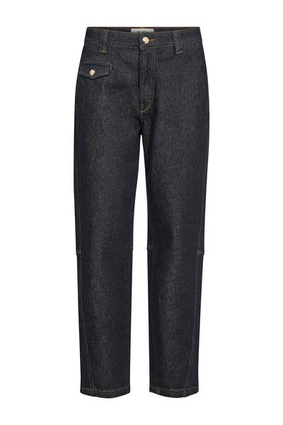 MMAymen Chino Denim Jeans MÖRKBLÅ - 181000 Thumbnail