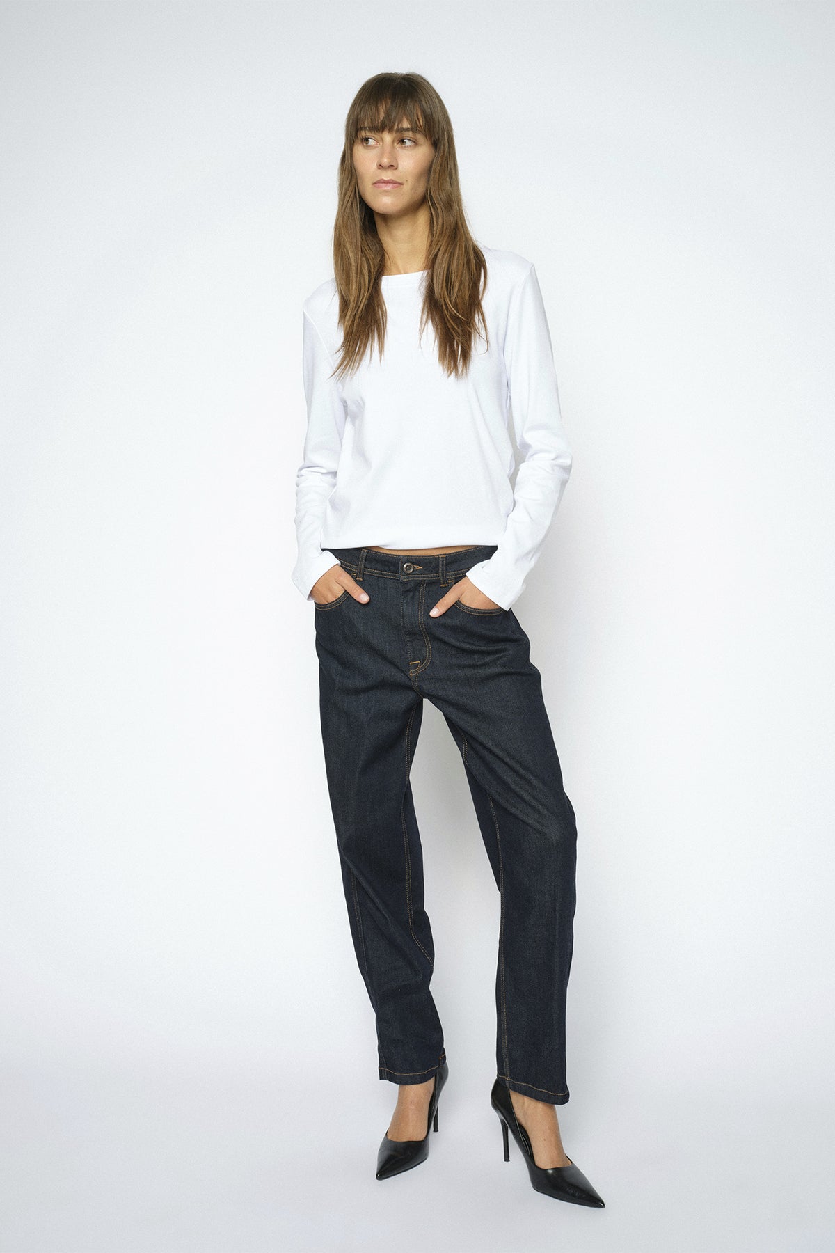 MMAymen Deluxe Jeans MÖRKBLÅ - 180880