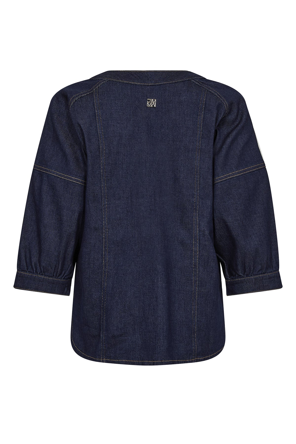 MMBari Crispy Shirt MÖRKBLÅ - 178490