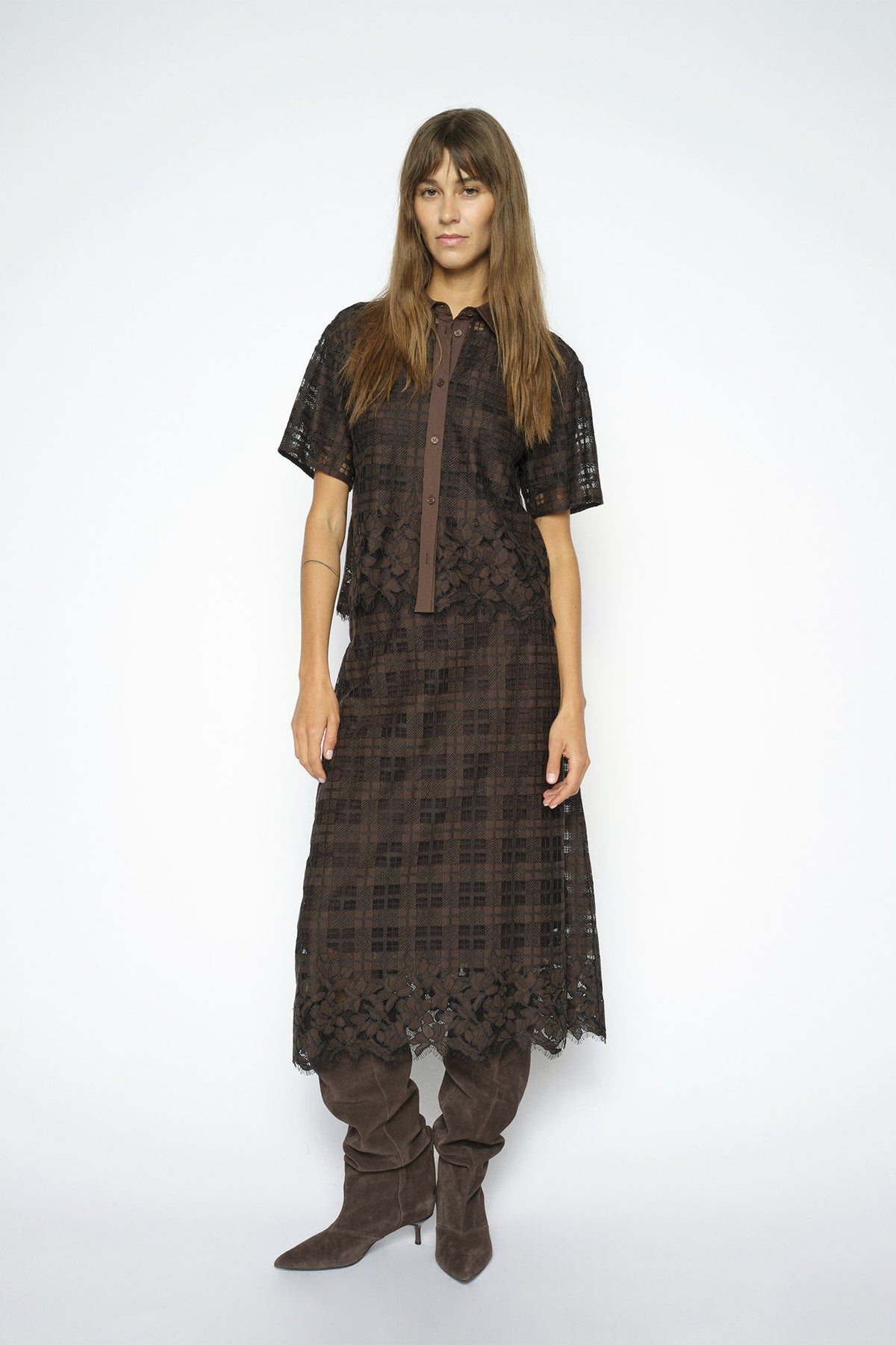 MMBia Checko Lace Skirt Delicioso - 182500