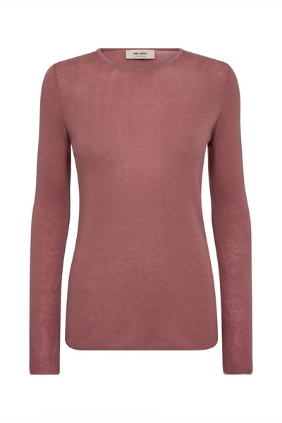 MMBouch O-neck Knit DUSTY ROSE - 168080 Thumbnail