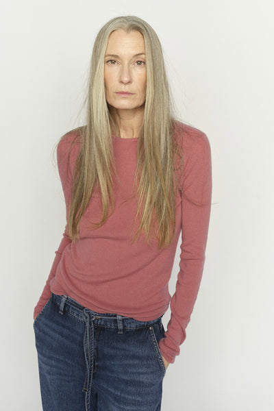 MMBouch O-neck Knit DUSTY ROSE - 168080 Thumbnail