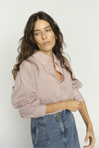 MMBritze Check Shirt DUSTY ROSE - 176890 Thumbnail