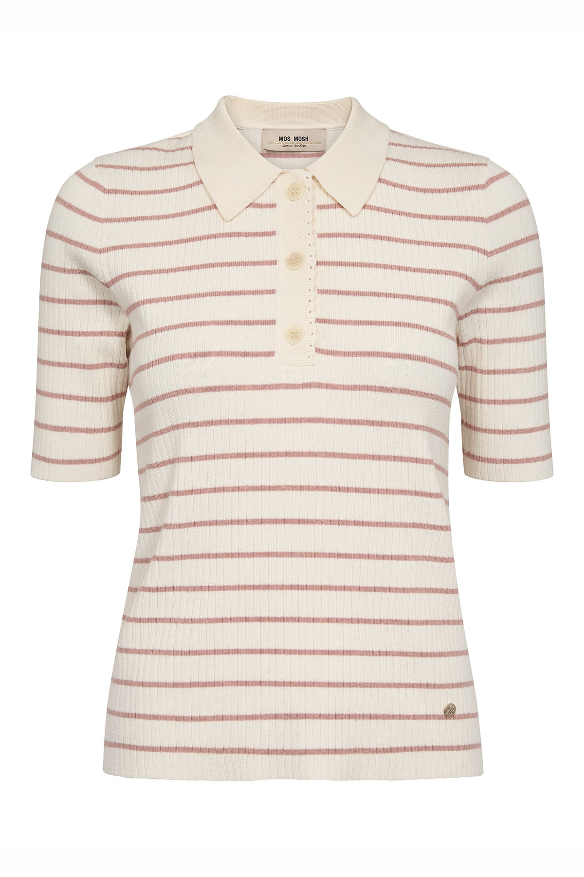 MMCaliz Stripe SS Knit Peachy - 176710