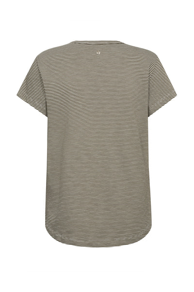 MMCamp O-SS Stripe Tee BURNT OLIVE - 178960 Thumbnail