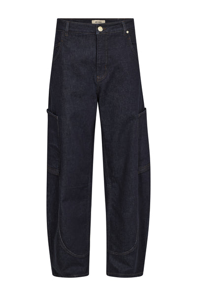 MMCharlee Diani Jeans MÖRKBLÅ - 183300 Thumbnail