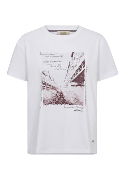 MMChinn O-SS Tee White - 176090 Thumbnail