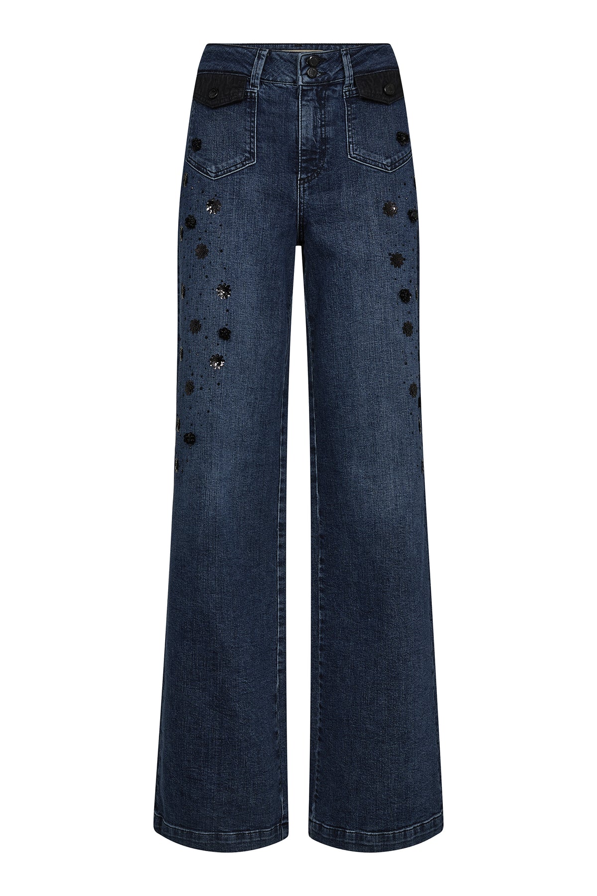 MMColette Bouquet Jeans Blå - 175080