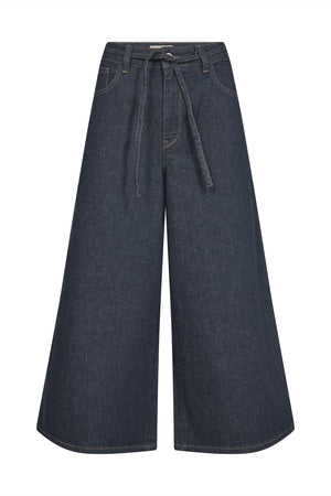 MMCulotte Zack Jeans MÖRKBLÅ - 179870