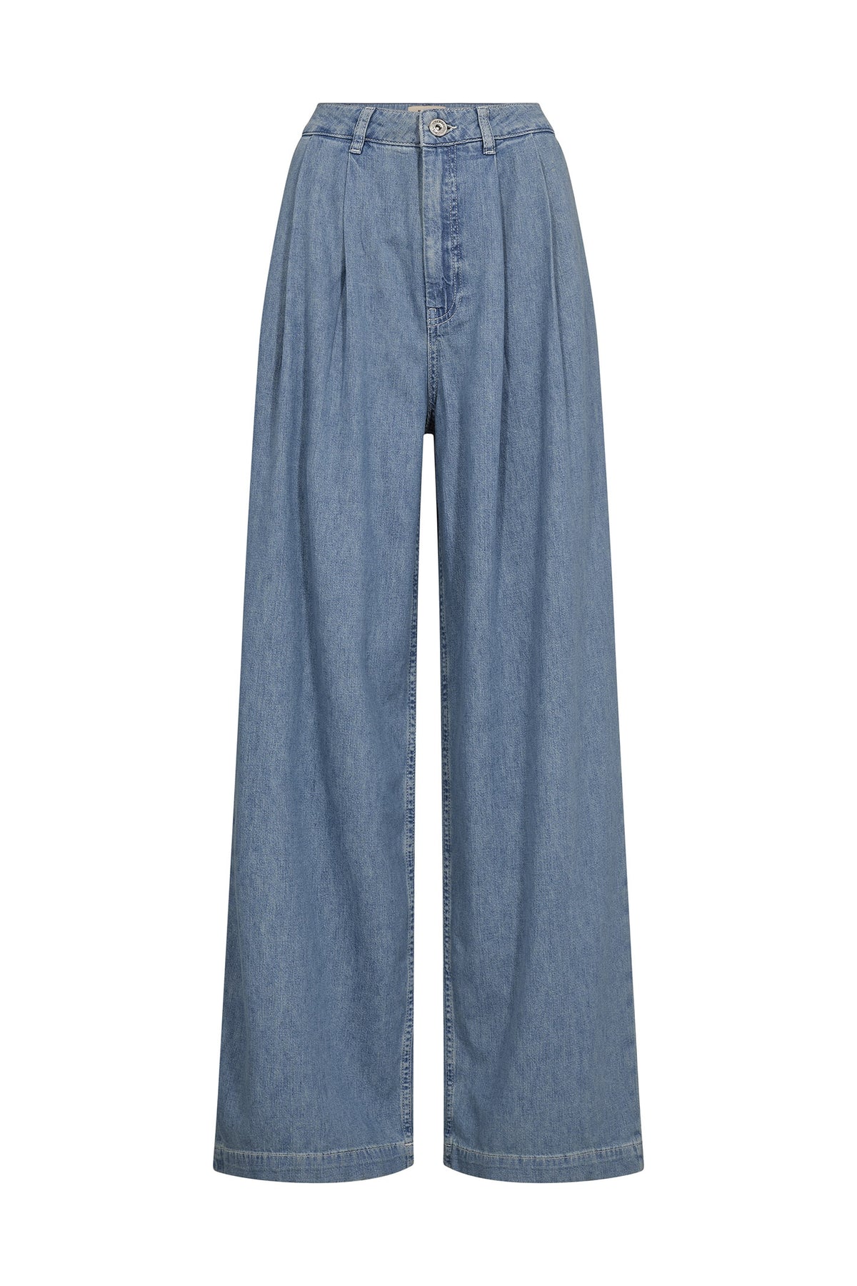 MMDagny Pleat Jeans Ljusblå - 178590