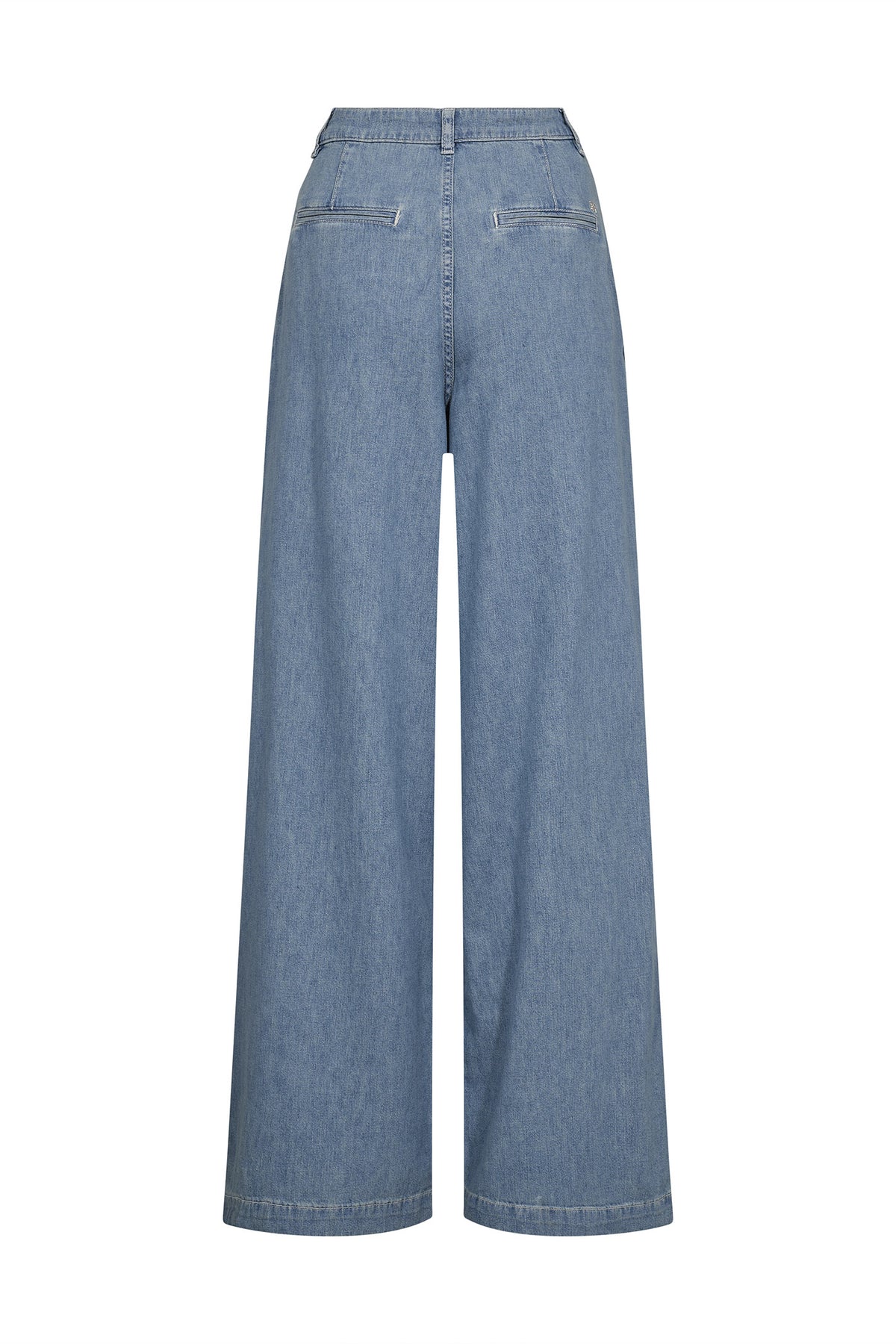 MMDagny Pleat Jeans Ljusblå - 178590