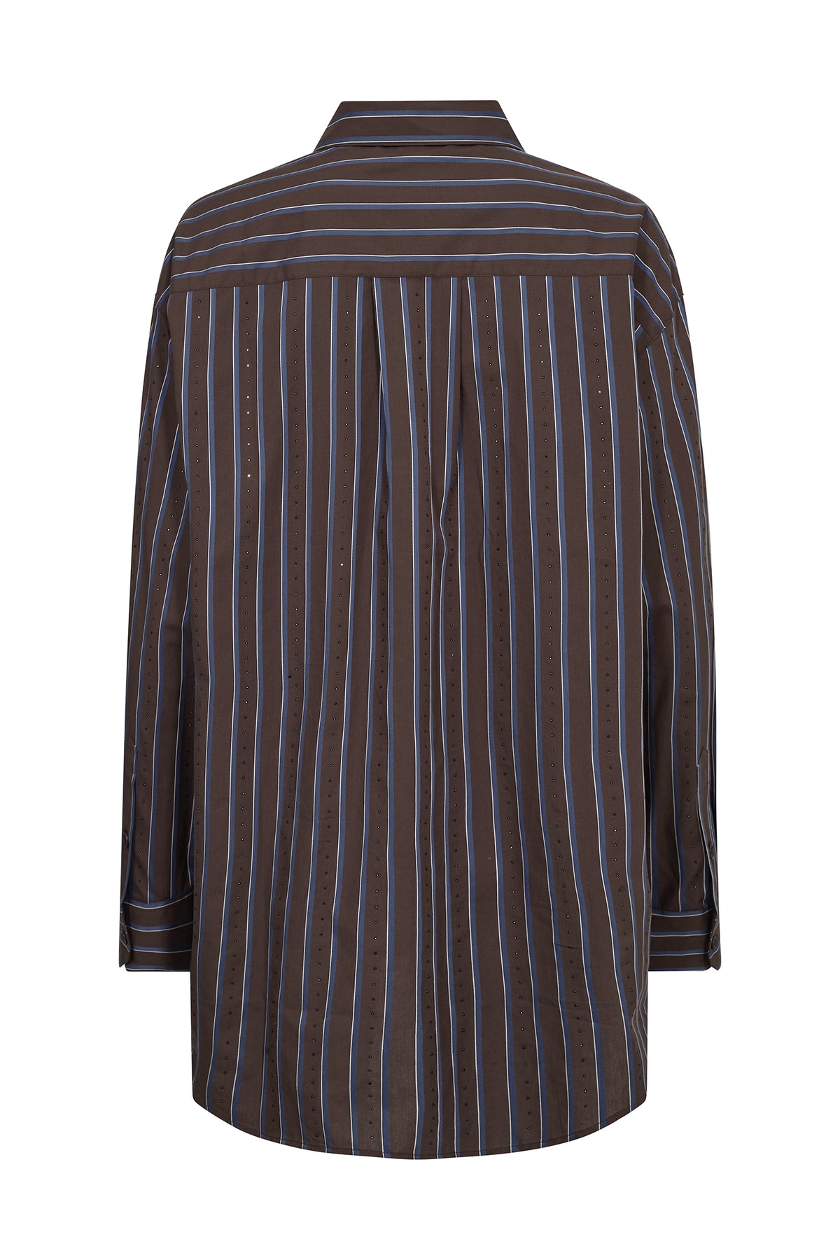 MMDanika Stripe Rhin Skjorta Bracken - 175650
