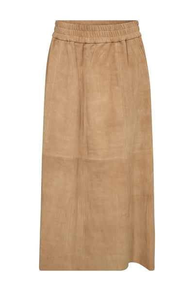 MMDeena Suede Skirt TAN - 177620 Thumbnail