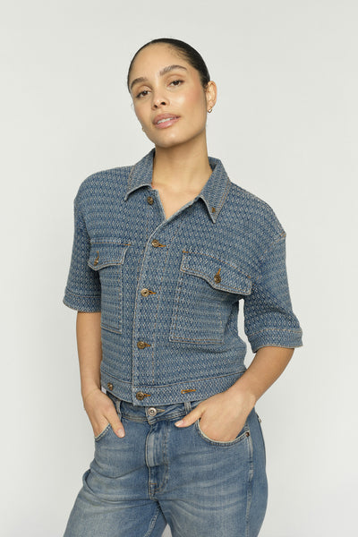 MMEbba Bobble Jacket Blue - 176670 Thumbnail