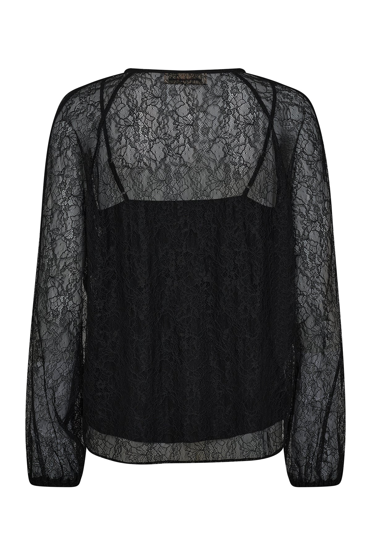MMEika spetsblus svart - 173460