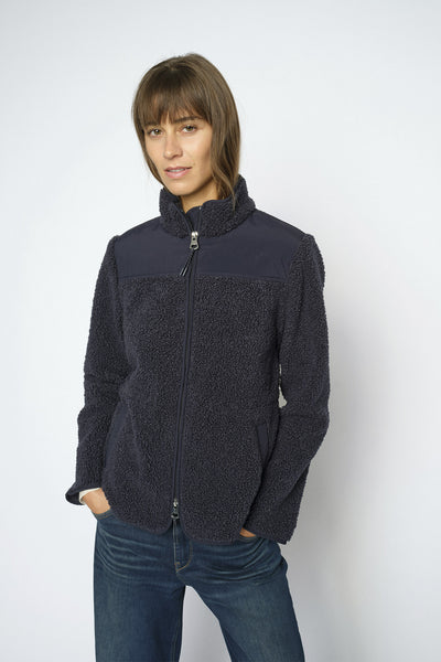 MMElisa Eli Teddy Jacket Salute Navy - 179580 Thumbnail