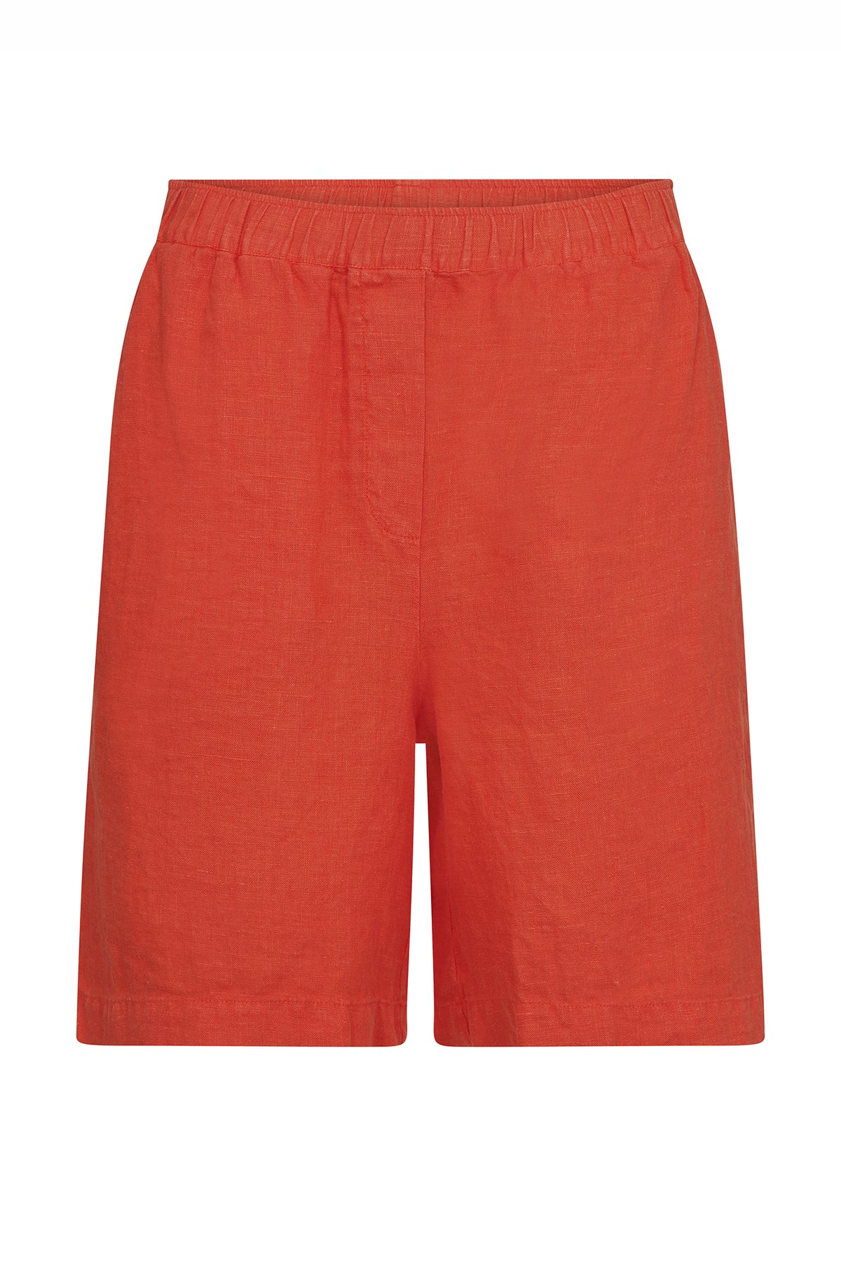 MMEmmie linne-bermudashorts Spicy Orange - 168480