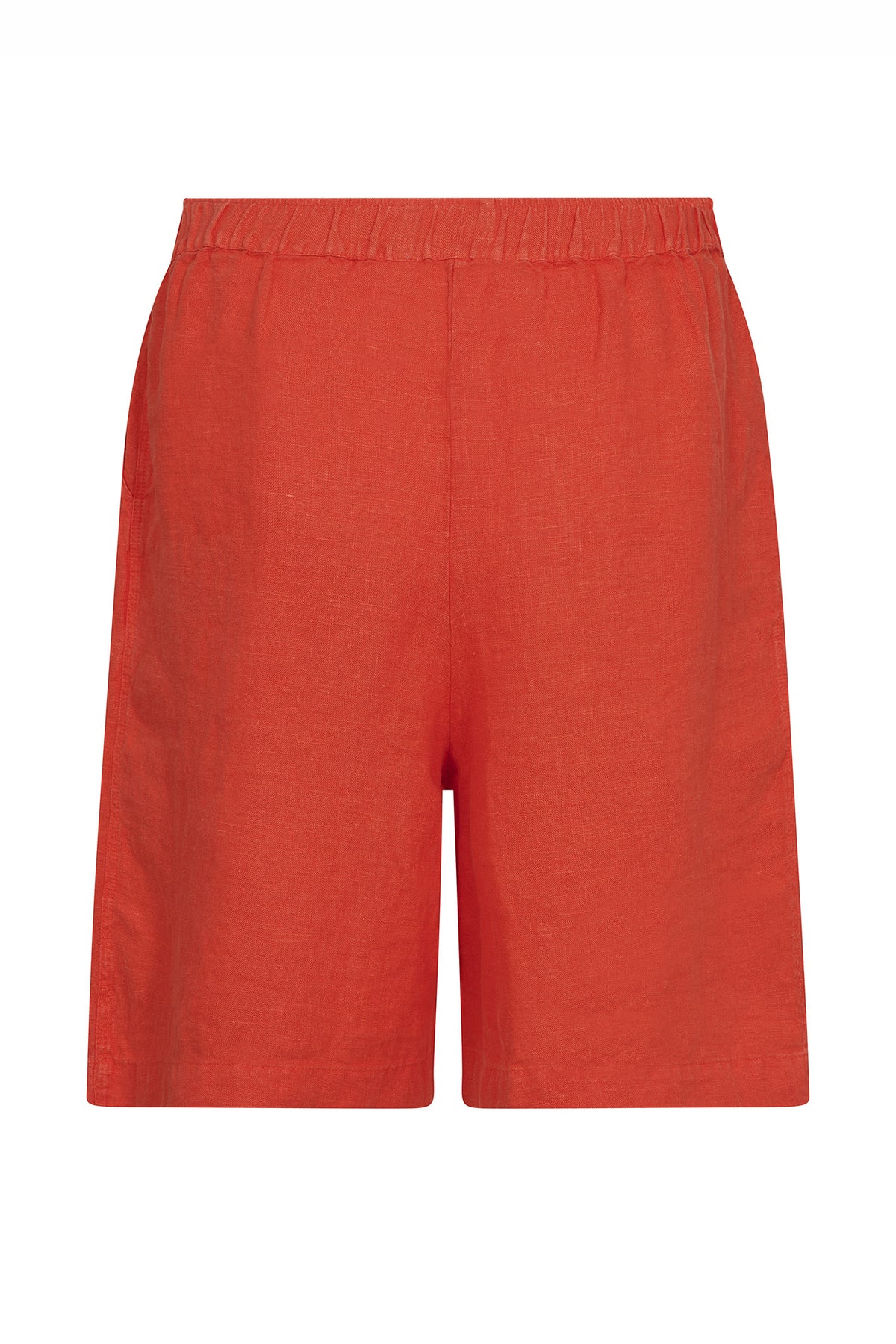 MMEmmie linne-bermudashorts Spicy Orange - 168480
