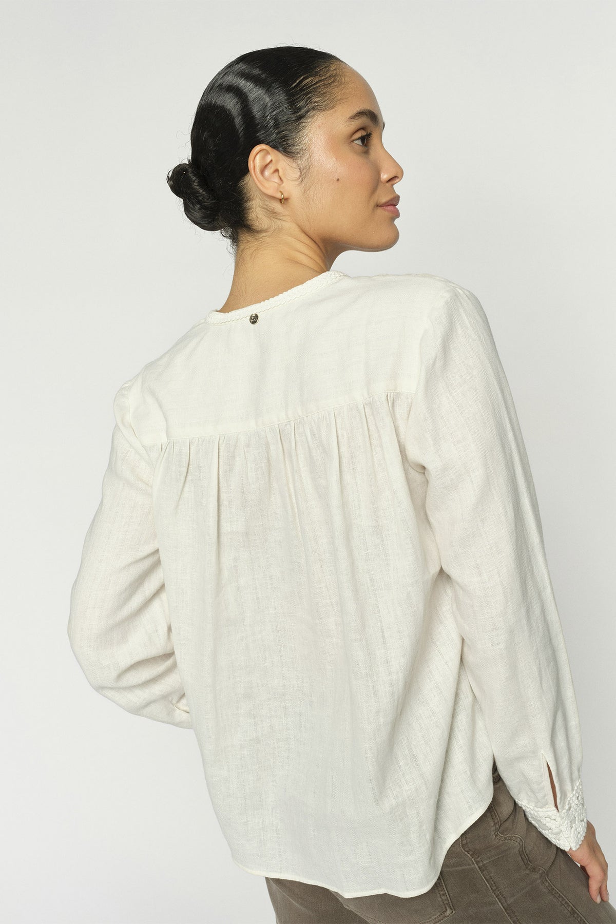MMEvanda ls Blus ECRU - 176870