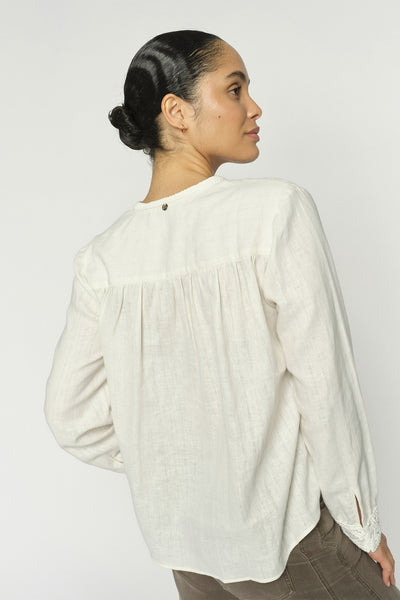 MMEvanda ls Blus ECRU - 176870 Thumbnail