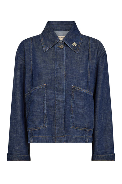 MMEyla Arge Jacket MÖRKBLÅ - 178720 Thumbnail