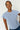 MMGanna Pattern O-Neck Knit To Brunnera Blue - 177580