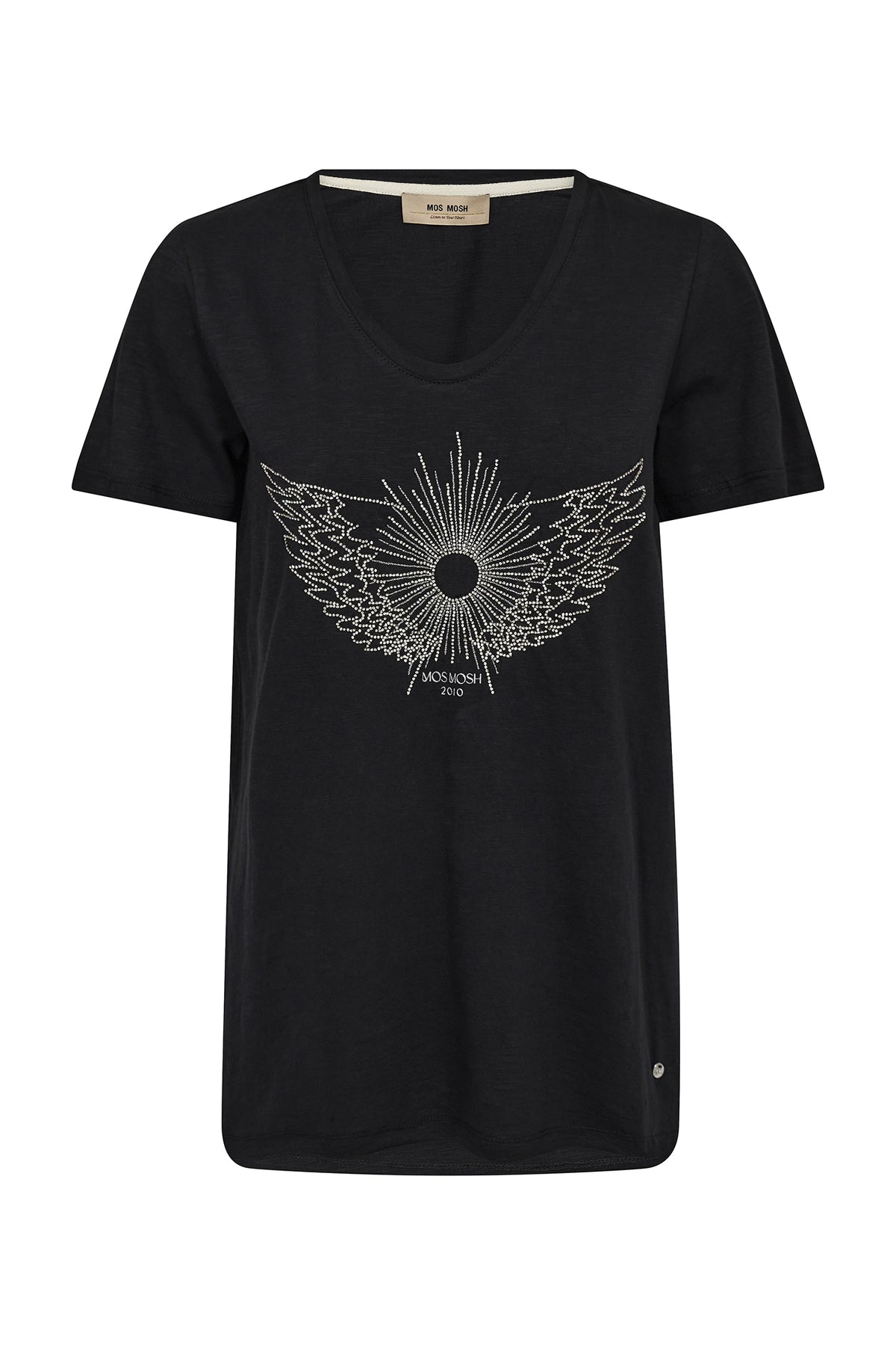 MMGethi O-SS Glam Tee Black - 175060
