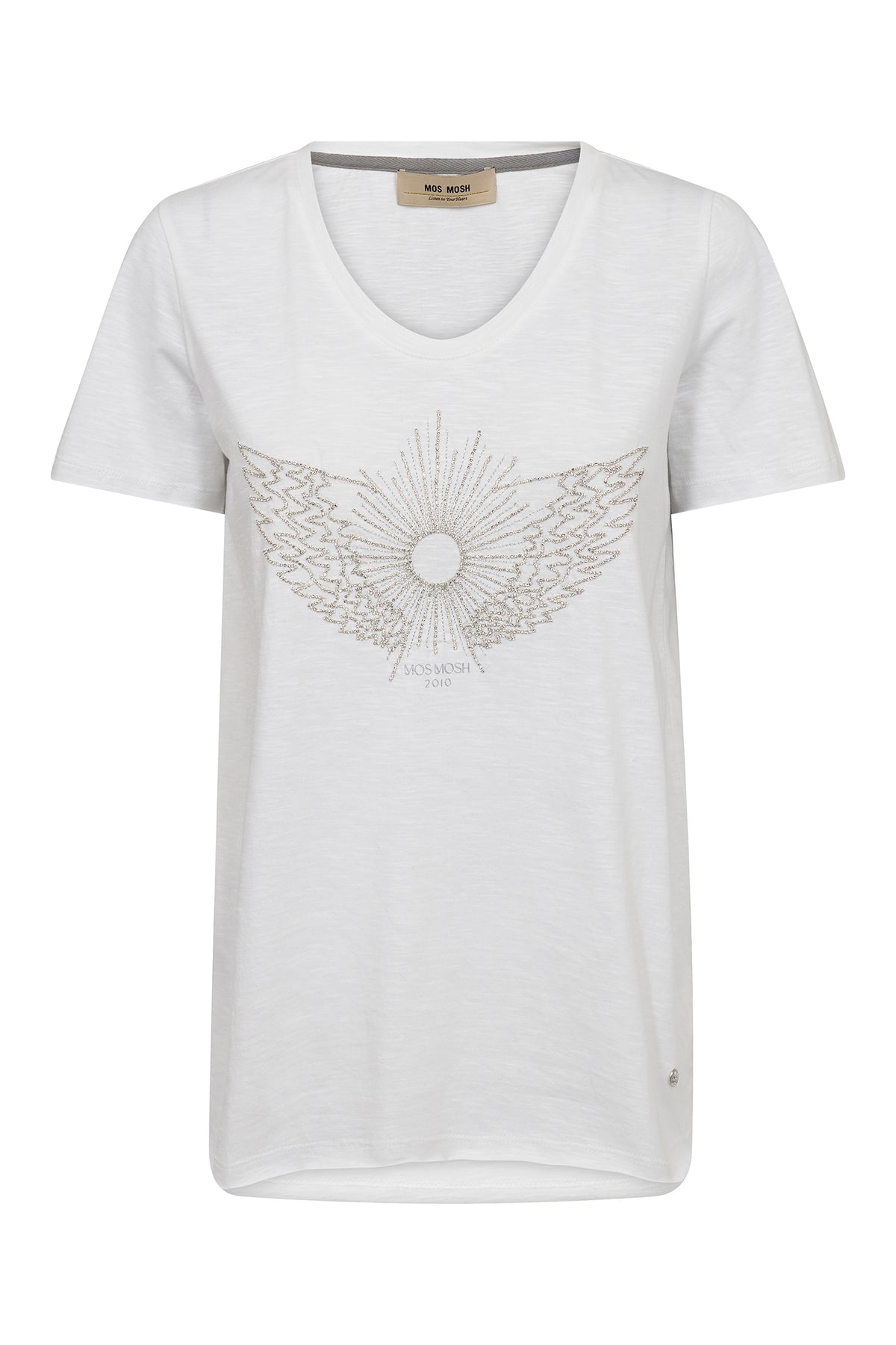 MMGethi O-SS Glam Tee Vit - 175060