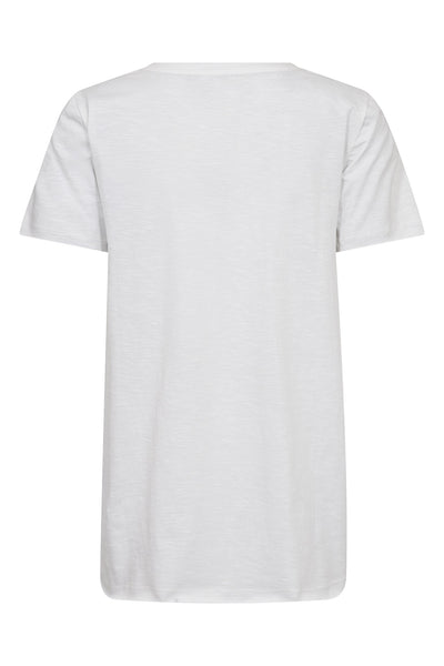 MMGethi O-SS Glam Tee Vit - 175060 Thumbnail