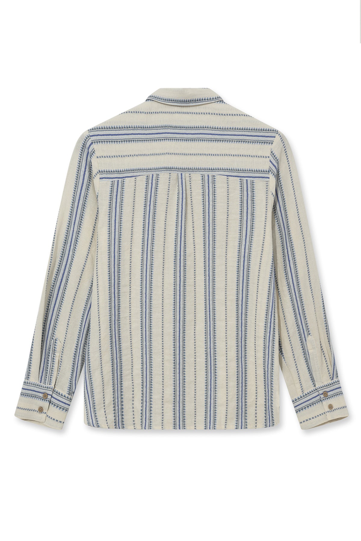 MMHGrow Jacquard-skjorta Cerulean - 800276