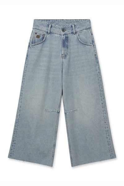 MMHSweet Cropped Jeans Ljusblå Denim - 800224 Thumbnail