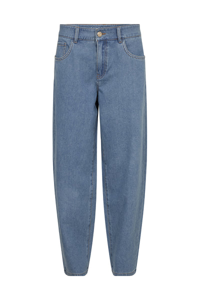 MMHellen Barrel Jeans Blå - 176650 Thumbnail