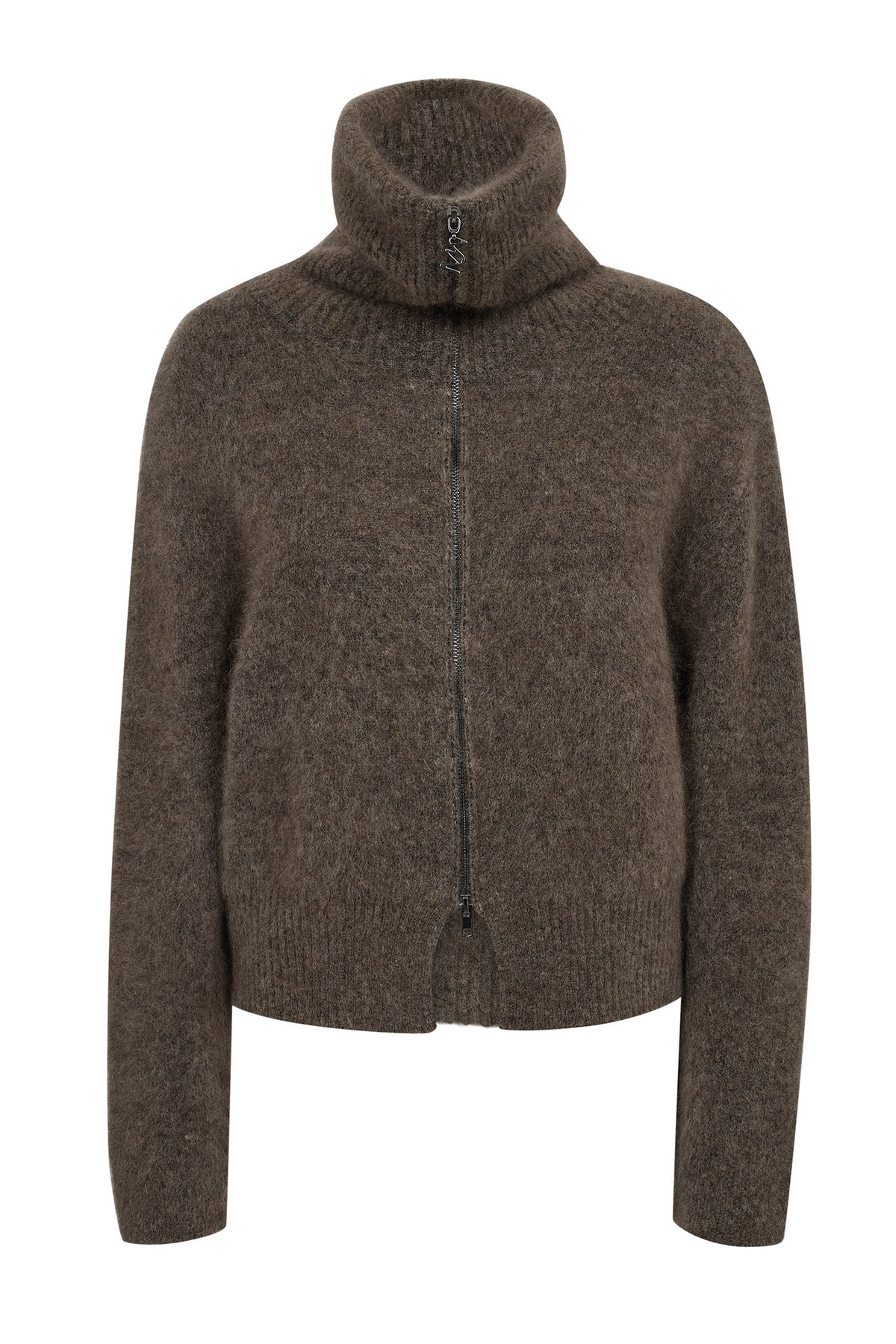 MMHulda Knit Zip Cardigan Bracken - 176130