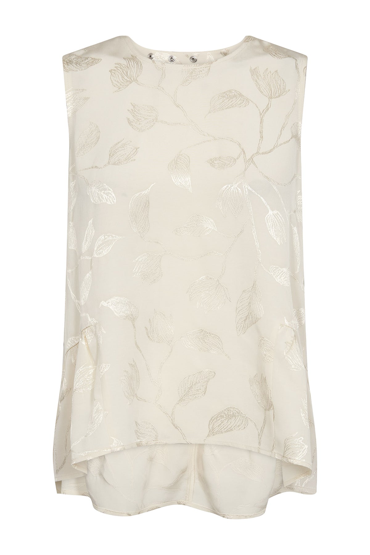 MMIxo Leaf Jacq Top ECRU - 178350