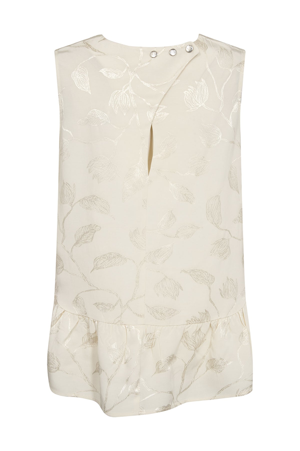 MMIxo Leaf Jacq Top ECRU - 178350