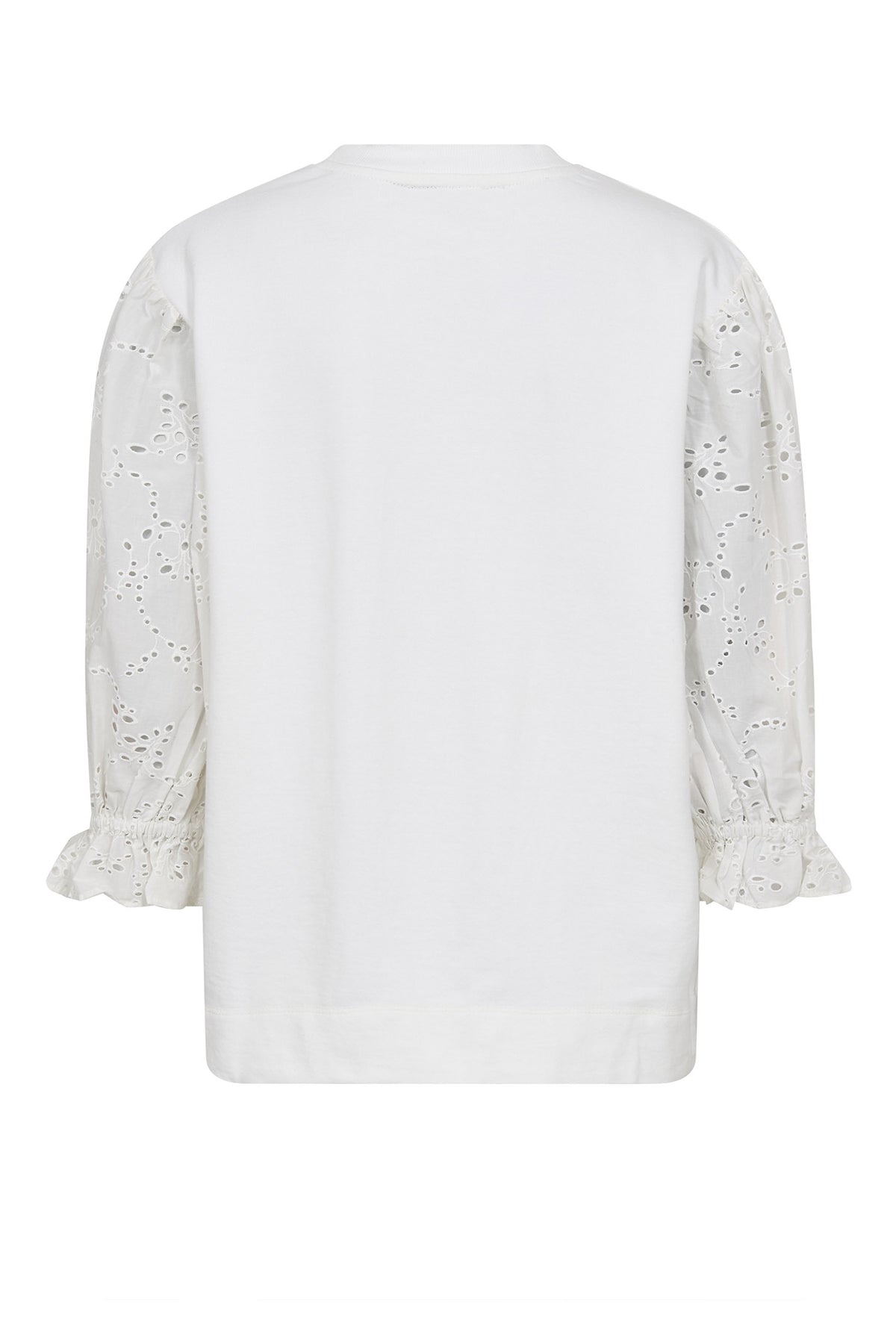 MMJaya 3/4 O-neck Sweatshirt Vit - 176850