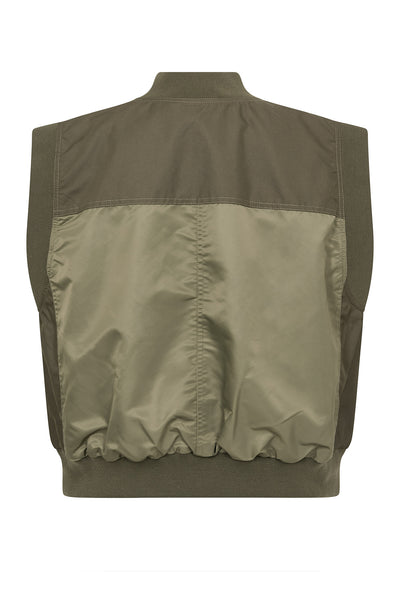 MMJovo Neola Waistcoat Olive night - 177480 Thumbnail