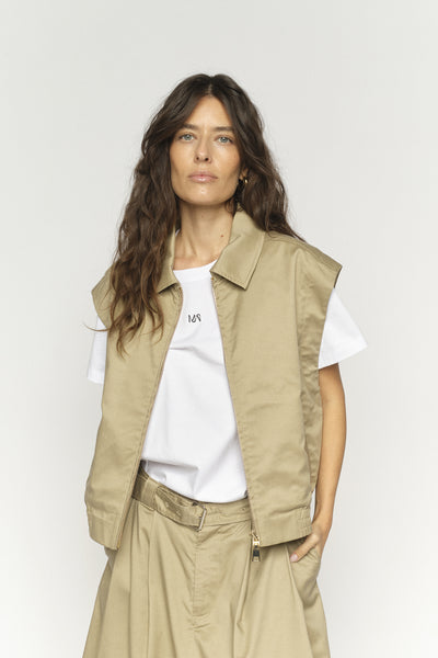 MMKendall Billie Vest Twill - 176520 Thumbnail