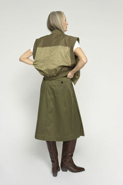 MMKoda Billie Skirt Olive night - 176560 Thumbnail