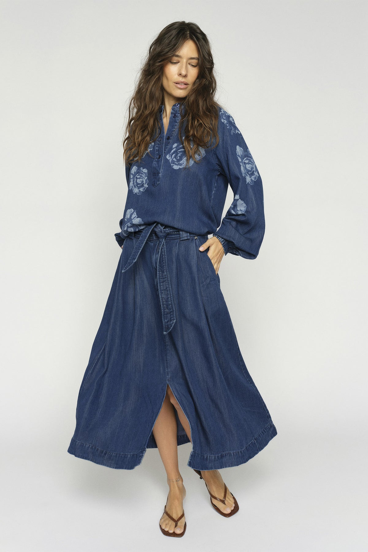 MMKoda Dinem Skirt MÖRKBLÅ - 176860