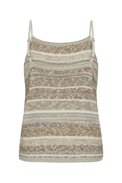 MMKya Edele Knit Top ECRU - 180260 Thumbnail