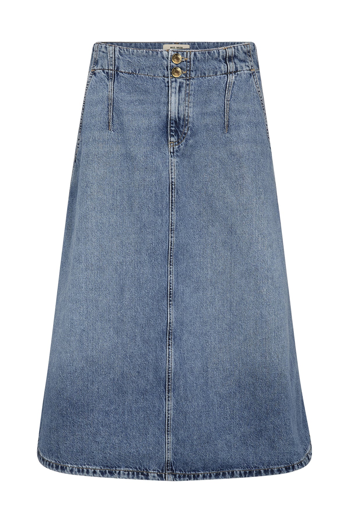 MMLeala Denimskirt Mid Blue - 178130